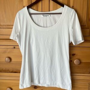 GUC Escada Margaretha Ley white t-shirt made in Italy